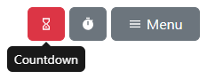 A screenshot of the countdown panel item, highlighted in red and with a tooltip showing with the text "Countdown"